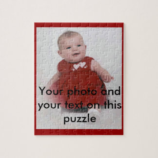 Votre propre boîte de puzzle de photo