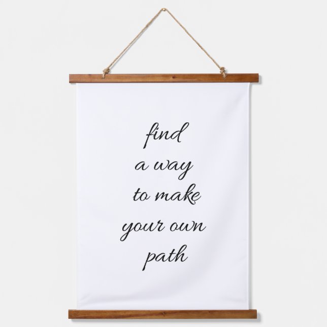 Votre propre chemin de bois tapissé tapisserie mur (Recto)