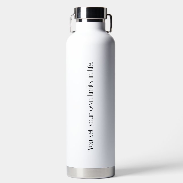 Votre Propre Limite Bouteille Isolée Vacuum (Avant)