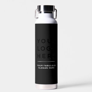 Votre site de logo d'entreprise Bouteille d'eau pe
