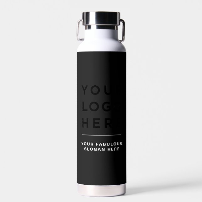 Votre site de logo d'entreprise Bouteille d'eau pe (Avant)