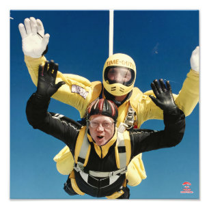 Votre Skydive - Impression photo Carré