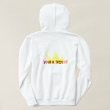 Votre sweat - shirt à capuche et sweatshirt légend