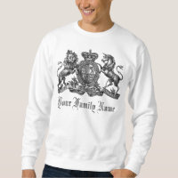 Votre sweatshirt personnalisable de crête de nom