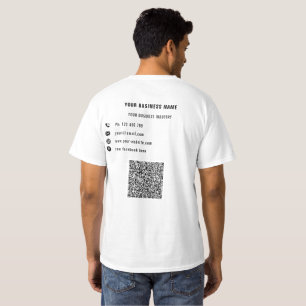 Votre T-Shirt d'entreprise - Logo et texte personn