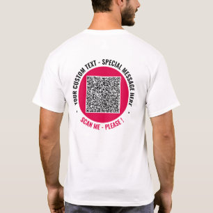 Votre T-Shirt personnalisé Analyse de code QR
