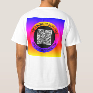 Votre T-shirt personnalisé et votre code QR