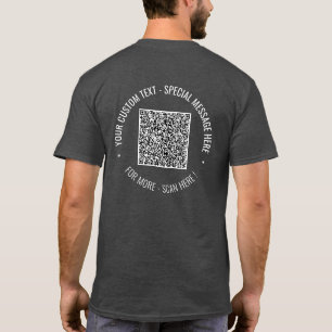 Votre T-shirt texte personnalisé Info analyse de c