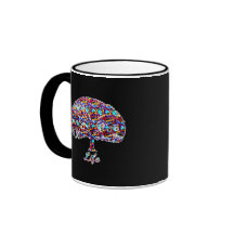Votre tasse de 11 oz Ringer personnalisée