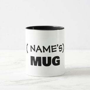 Votre texte ici, tasse personnalisable