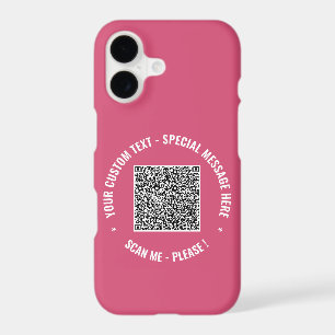 Votre texte personnalisé et couleurs pour le scan 