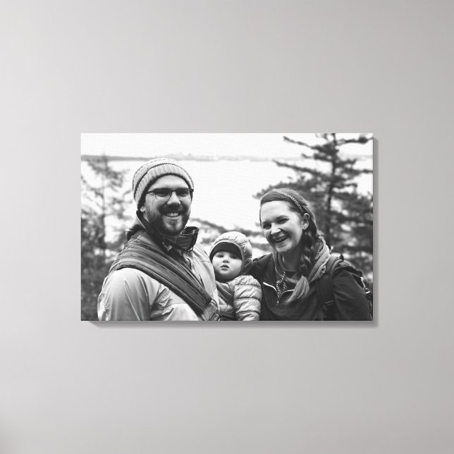 Votre toile photo enrobée (Recto)