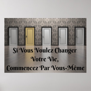 "Votre Vie" Affiche itation Poster Positif
