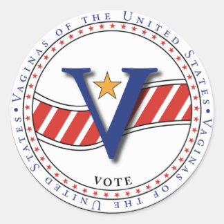 VOTUS - Vaginas of the United States Sticker