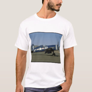 Vought F4U Corsair, Wings Flat,Right_WWII Planes T-Shirt