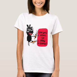 Voulez-vous jouer à un jeu ? T-shirt Bunny