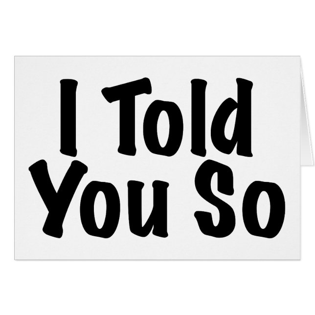 Vous a dits ainsi (Devant horizontal)