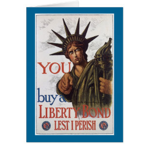 Vous achetez une Liberty Bond de peur de périr