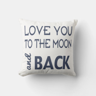 Vous aimez à la lune et le Coussin du dos
