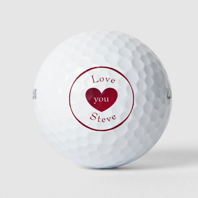 Vous aimez les balles de golf de #Steve par dalDes (Devant)