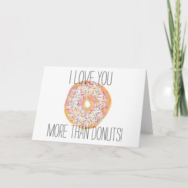 Vous aimez plus que la carte Donuts (Devant)