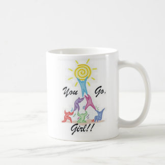 Vous allez tasse de fille