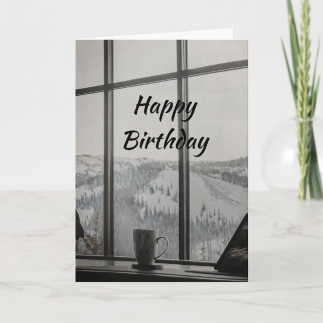 VOUS APPORTEZ "SOLEIL" SUR UNE CARTE D'ANNIVERSAIR (Devant)