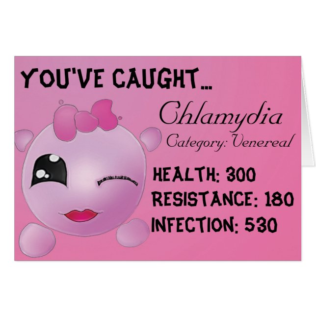 Vous avez attrapé… Chlamydia (Devant horizontal)