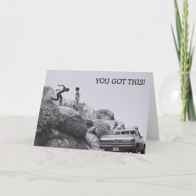 Vous avez ce design de carte (Devant)