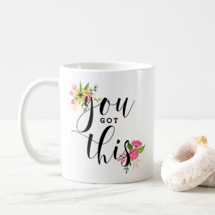 Vous Avez Cette Mug De Script Lettré À La Main Flo