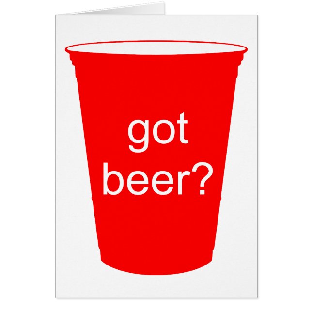 vous avez de la bière ? (Devant)