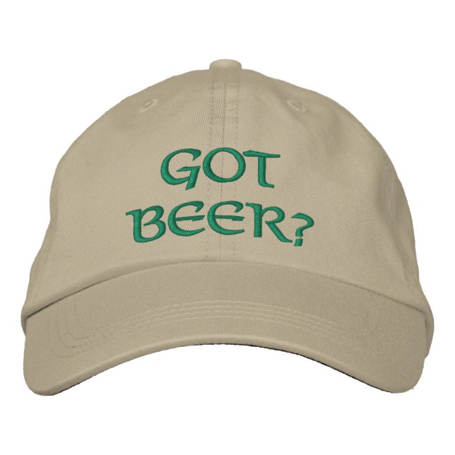 Vous Avez De La Bière ? Casquette brodé St. Pats (Devant)