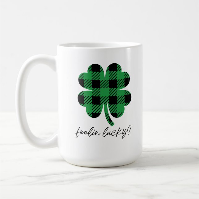 Vous avez de la chance ? Mug de la Saint Patrick (Gauche)