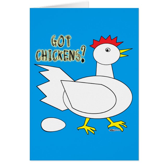 Vous avez des poulets ? (Devant)