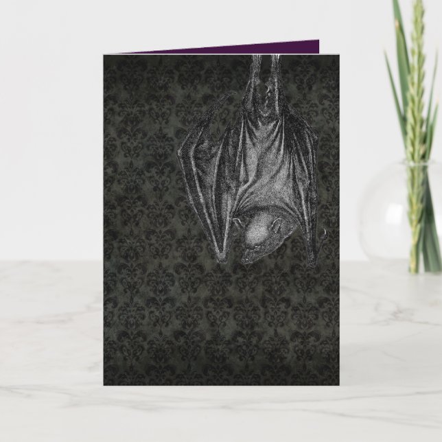 Vous avez du sang ? Carte Halloween (Devant)