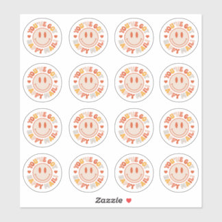 Vous avez Happy Mail Super Smile Sticker Feuille