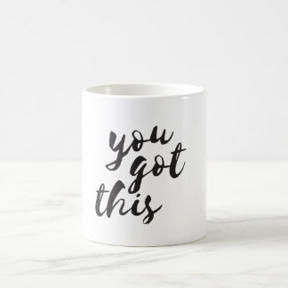 Vous avez obtenu ceci, tasse typographique