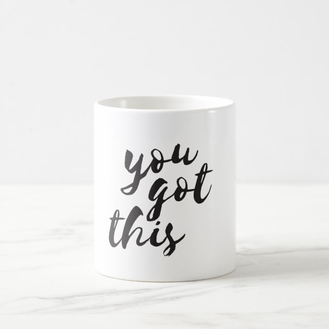 Vous avez obtenu ceci, tasse typographique (Centre)