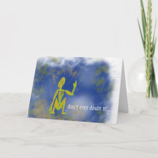 Vous avez obtenu la puissance - une carte à