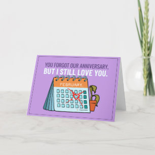 Vous avez oublié notre carte de vœux pour l'annive