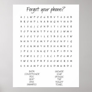 'Vous avez oublié votre téléphone ?' impression de