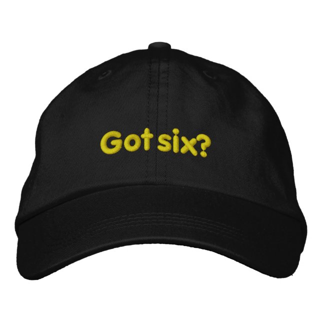 Vous avez six ? Casquette (Devant)