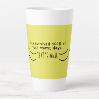 Vous avez survécu 100% Mug - Citation Motivationne