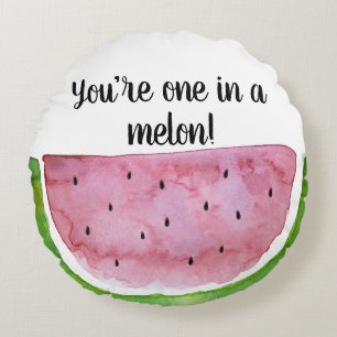 vous avez un ans dans un coussin de melon