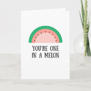 Vous avez un ans dans une carte d'anniversaire de