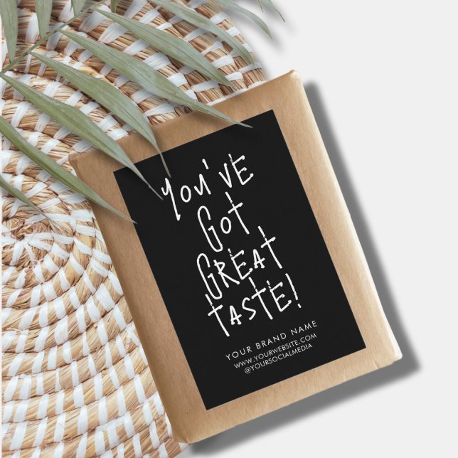 Vous avez un autocollant de scellage de boîte d'em (Créateur téléchargé)