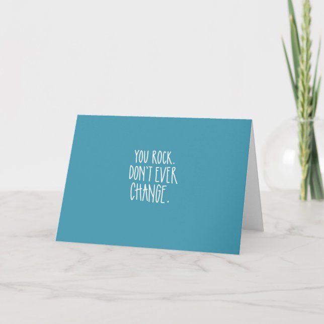 Vous avez une carte blanche (Devant)
