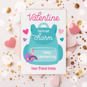 Vous avez une carte Porte - clé de charme Valentin