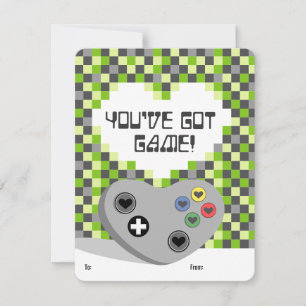 Vous avez une carte valentines de classe intellige
