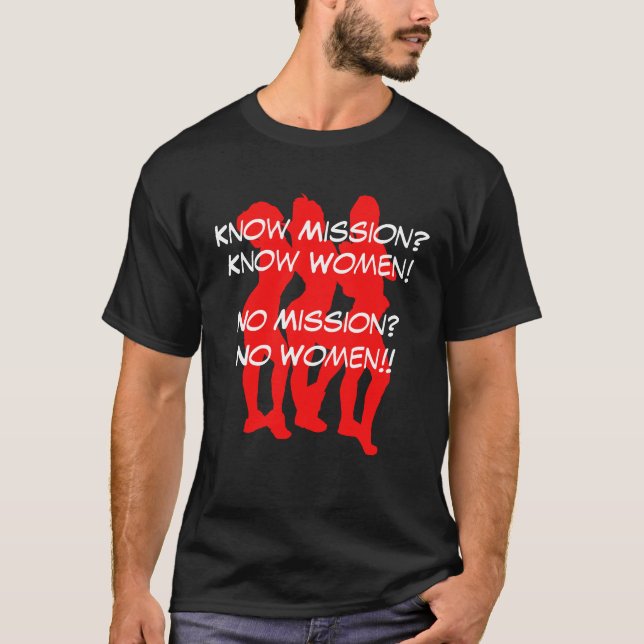 Vous avez une mission ? T-shirt leadership (Devant)